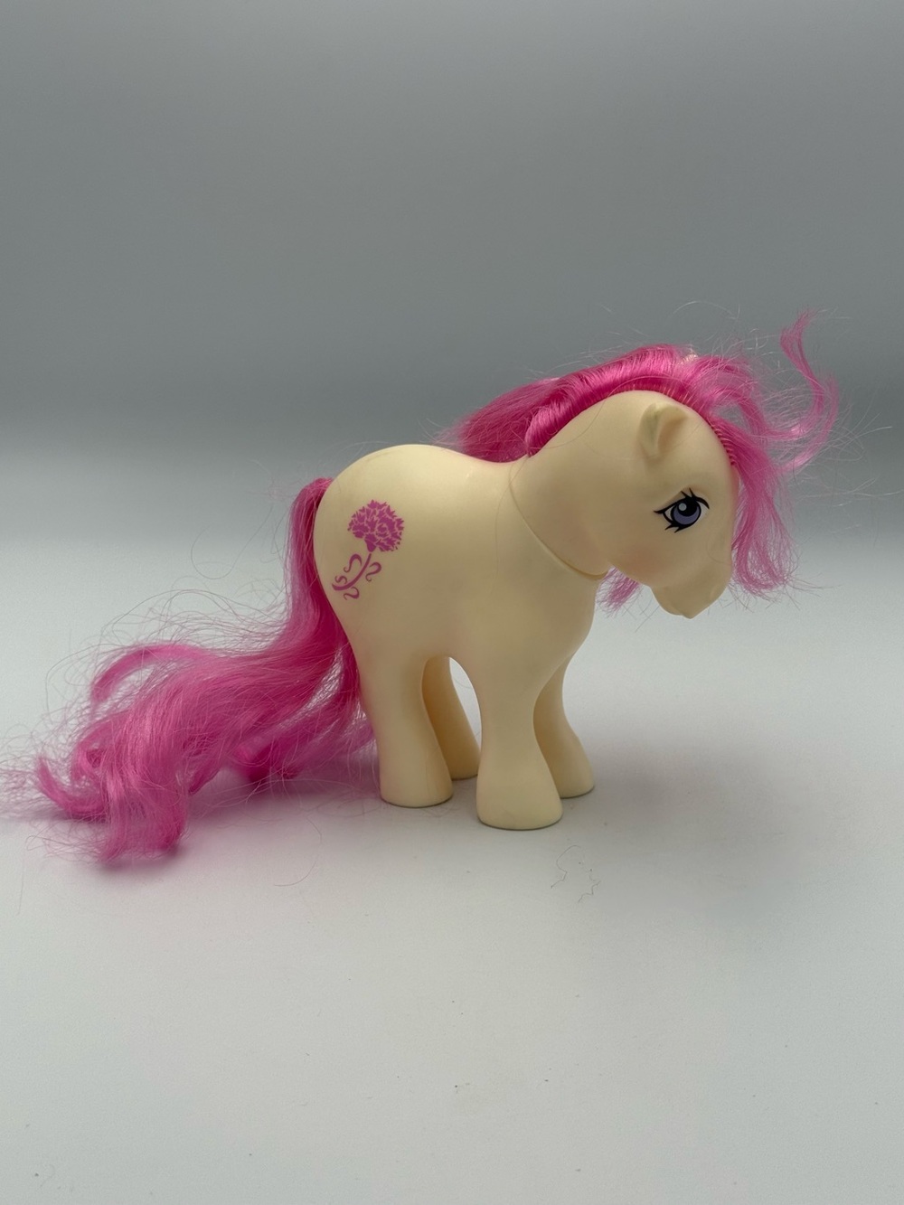 Vintage 1982 My Little Pony Birth flower Pony Carnation January G1